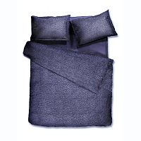 комплект постельного белья decoflux сатин семейный indigo dots в Брянске