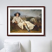 картина: goethe in the roman campagna, 1787г. в Брянске