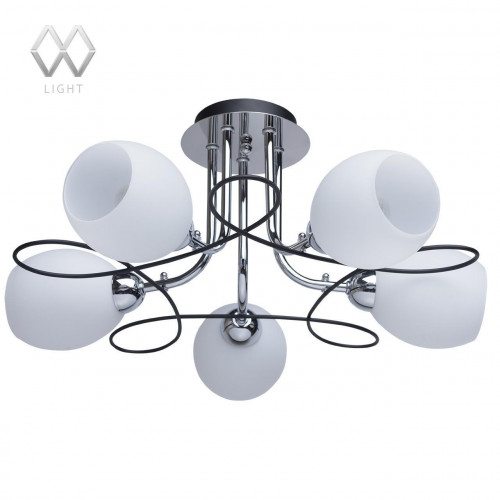 потолочная люстра mw-light альфа 324013405 белая в Брянске