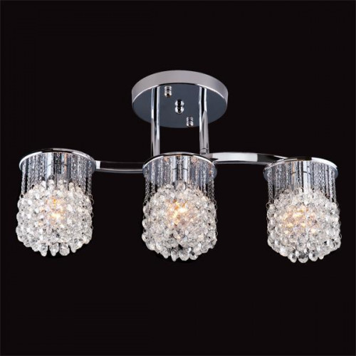 потолочная люстра eurosvet 3222/3 хром strotskis в Брянске