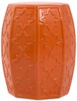 керамический столик-табурет garden stool оранжевый в Брянске