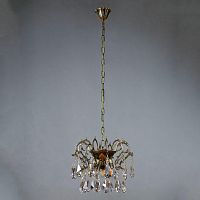 подвесная люстра ambiente alicante 8888/3 cl pb tear drop в Брянске