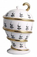 декоративная ваза с крышкой пьеро форназетти serpentino gold в Брянске