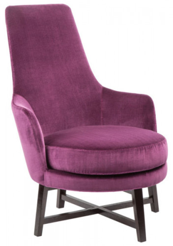 кресло home space violet фиолетовое в Брянске