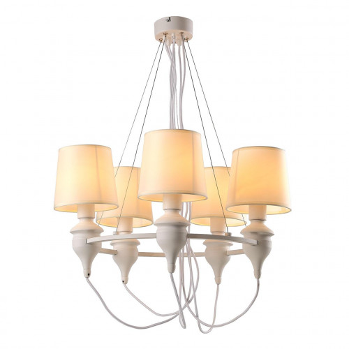 подвесная люстра arte lamp sergio a3326lm-5wh в Брянске