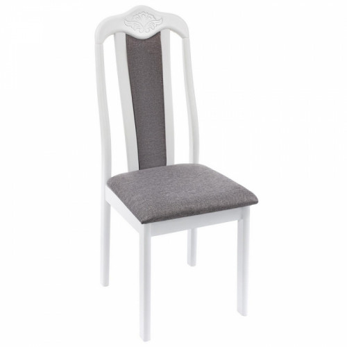 стул деревянный aron soft white / light grey в Брянске