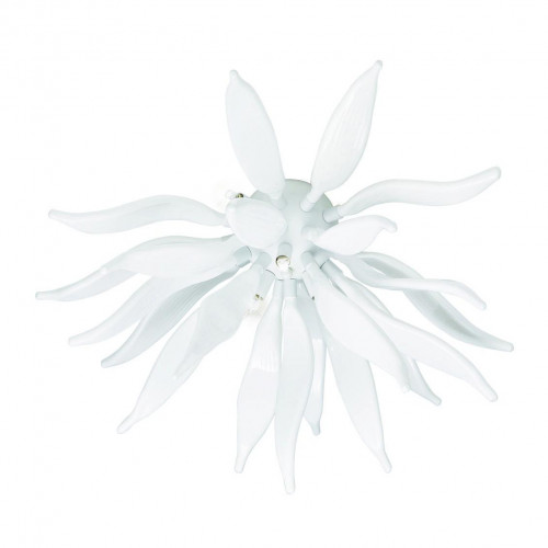 потолочный светильник ideal lux leaves pl6 bianco в Брянске