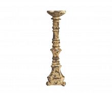 подсвечник фигурный бежевый состаренный на 1 свечу antique blue, 35 см в Брянске