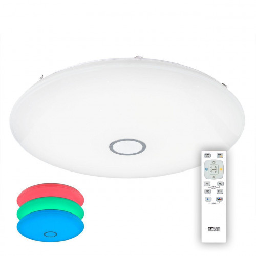 потолочный светодиодный светильник citilux старлайт cl703200rgb в Брянске