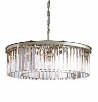 люстра prism silver 80 серебро, прозрачное стекло в Брянске