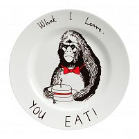 тарелка what i leave - you eat в Брянске