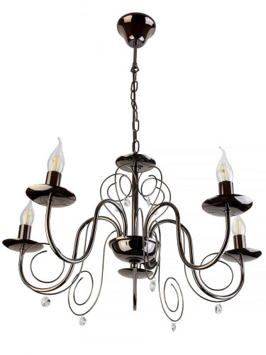 подвесная люстра toplight sylvia tl6040d-05bc в Брянске