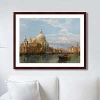 картина: santa maria della salute, venice, 1855г. в Брянске