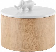 ваза настольная guard elephant wood small в Брянске