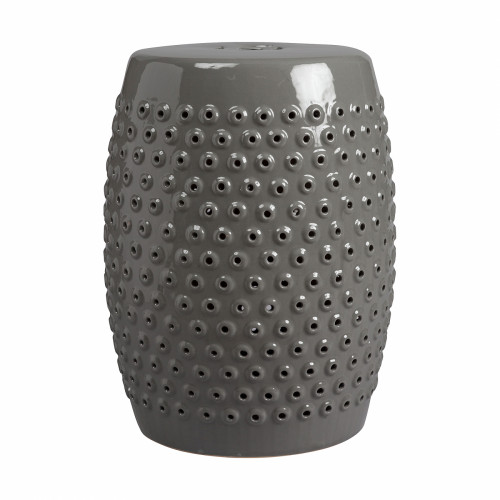 керамический столик-табурет cutwork garden stool серый в Брянске