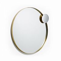 зеркало круглое золотое с дополнительным стеклом диаметр 76 см big ommy от la forma (ex julia grup) в Брянске