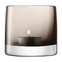 подсвечник стеклянный мокко для чайной свечи light colour, 8,5 см в Брянске