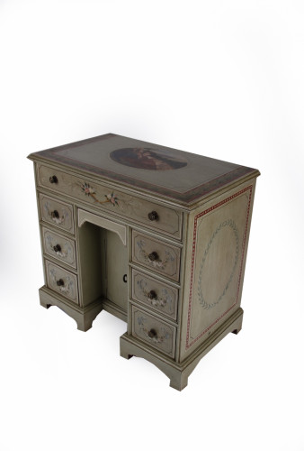 стол mini pedestal desk зеленый с рисунком в Брянске