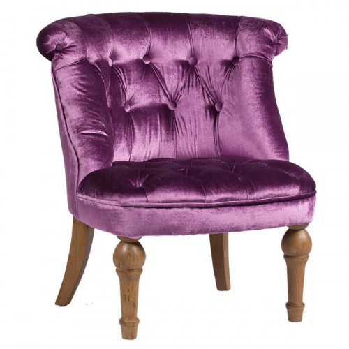 кресло sophie tufted slipper chair сиреневое в Брянске