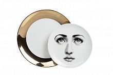 комплект тарелок пьеро форназетти golden faces в Брянске