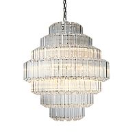люстра vittoria 12 gold от delight collection прозрачная/золото в Брянске
