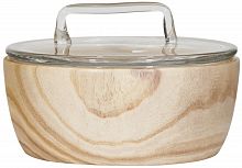 ваза настольная basket wood low в Брянске