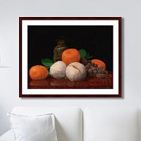 картина: still life with wrapped tangerines, 1889г. в Брянске