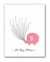 постер pink elephant а3 в Брянске