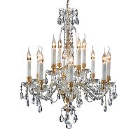 люстра md72736-12a от illuminati медная в Брянске