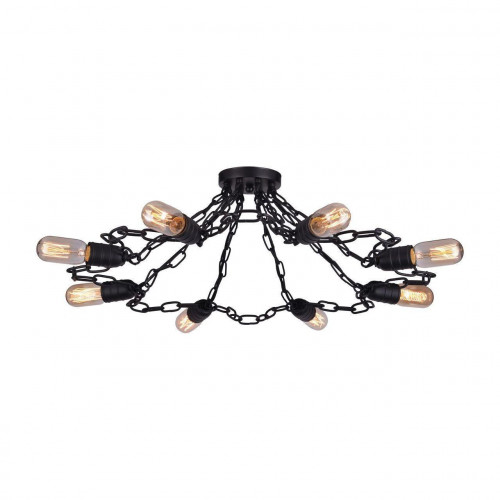 потолочная люстра arte lamp a9344pl-8bk в Брянске