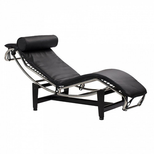 шезлонг chaise longue lc4 черный в Брянске
