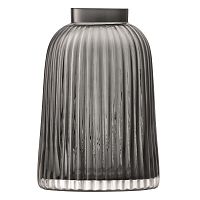 ваза pleat, 20 см, серая в Брянске