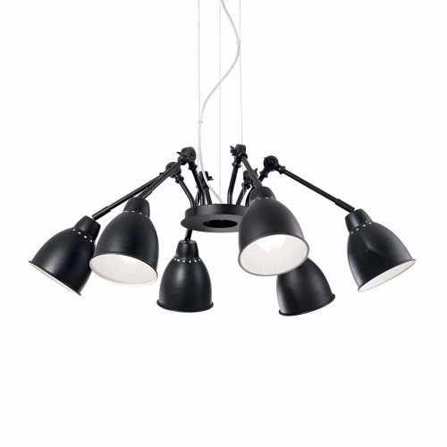 подвесная люстра ideal lux newton sp6 nero в Брянске