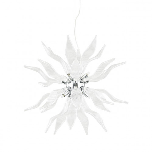 подвесной светильник ideal lux leaves sp8 bianco в Брянске