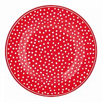 десертная тарелка dot red в Брянске