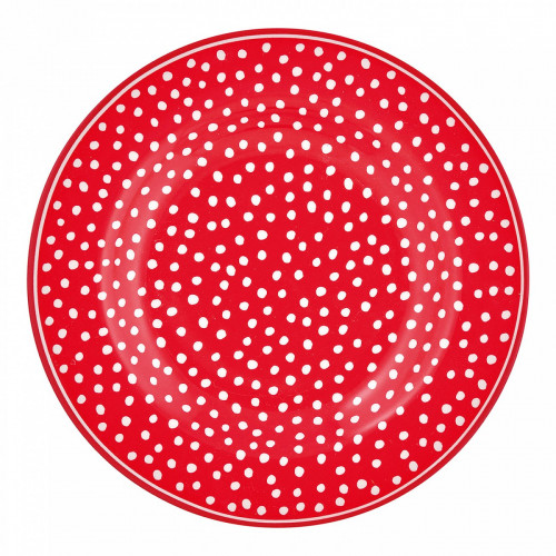 десертная тарелка dot red в Брянске