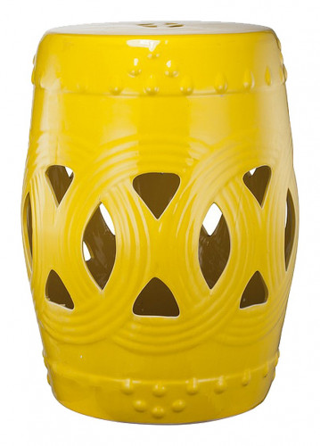 керамический столик-табурет fence stool yellow в Брянске