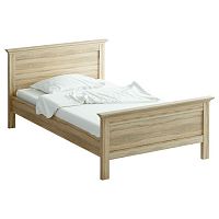 кровать полутораспальная 120х200 бежевая reina light в Брянске