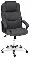 компьютерное кресло tetchair бергамо (крестовина хром, обивка ткань) для руководителя в Брянске