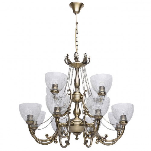 подвесная люстра mw-light аманда 481011712 бронза в Брянске