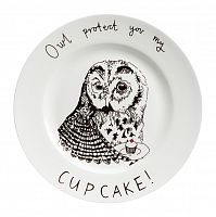 тарелка owl protect you my cup cake в Брянске