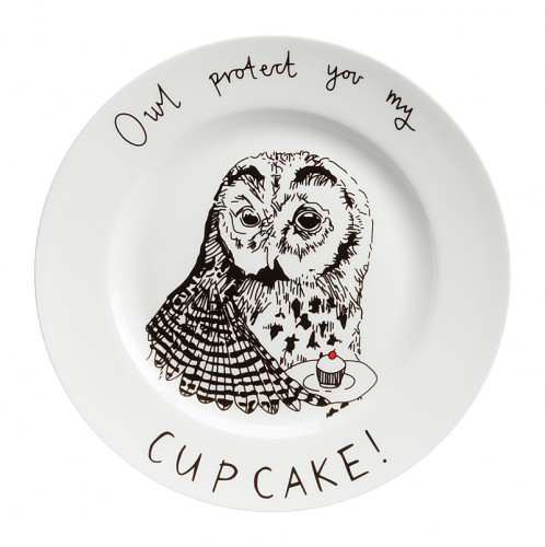 тарелка owl protect you my cup cake в Брянске