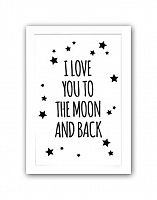 постер to the white moon and back а4 в Брянске