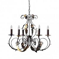 люстра 4962/6_v0580 от mm lampadari коричневая в Брянске