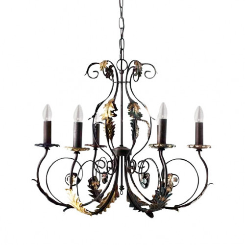 люстра 4962/6_v0580 от mm lampadari коричневая в Брянске