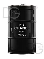 декоративная бочка-шкаф chanel №5 black xl в Брянске