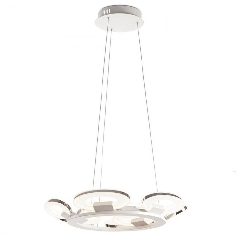 подвесная люстра idlamp celia 399/9-ledwhitechrome в Брянске