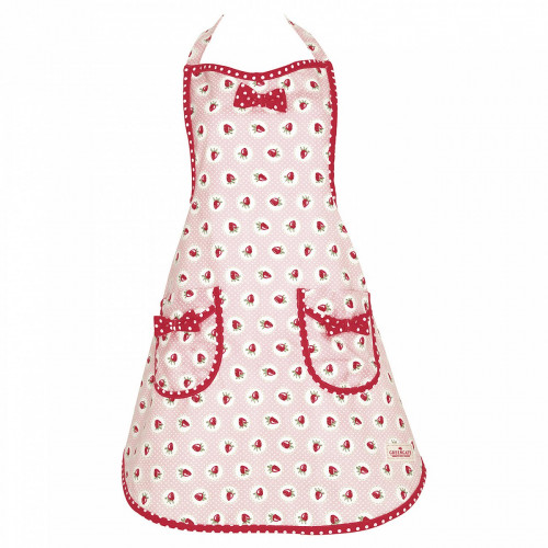 фартук strawberry pale pink w/bow в Брянске