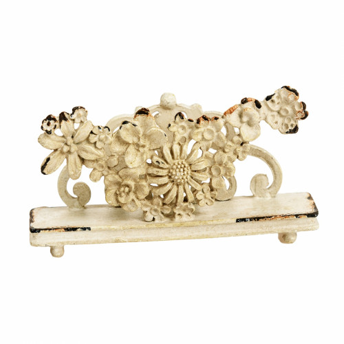 подставка для визиток pewter flower белая в Брянске