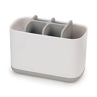 органайзер для зубных щеток easystore большой белый-серый в Брянске